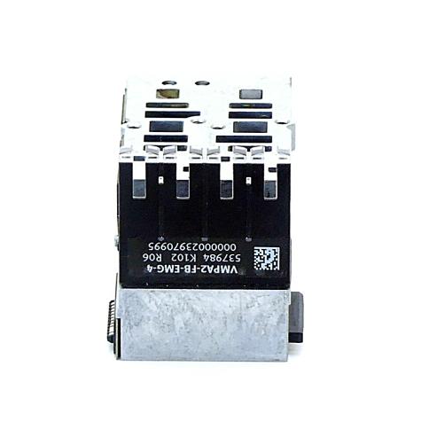 Anschlussplatte VMPA2-FB-AP-2-1 mit Elektronikmodul VMPA2-FB-EMG-4 537984  Neuwertig