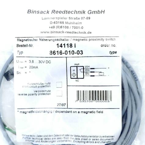 Magnetic proximity switch  New FS