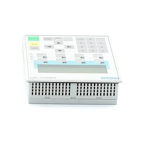 Control Panel OP 7-DP 