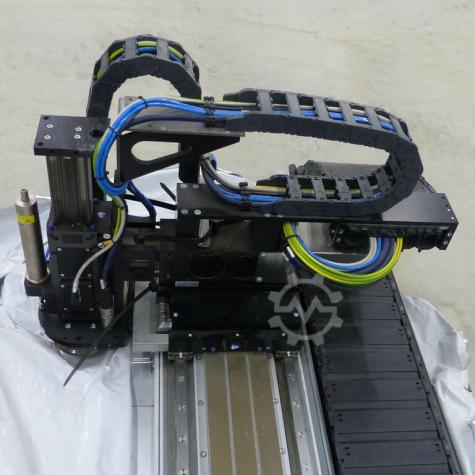 Linear motor axis with guide carrier  New FS