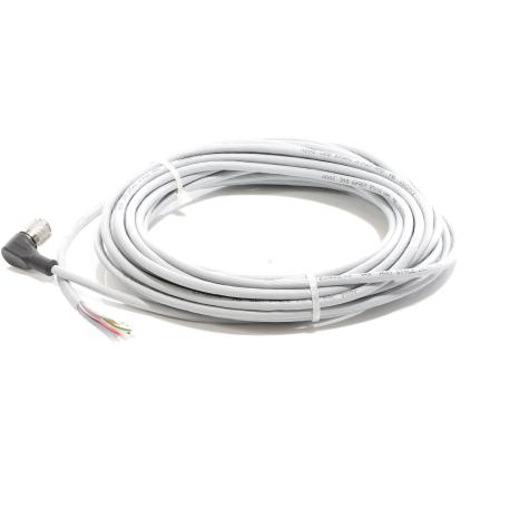 Connection cable with angled M12 plug connector C-M12F08-08X025PU10,0-MA-113189 New FS