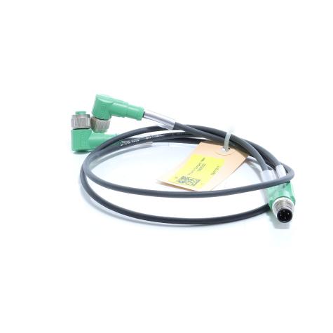  SAC-3P-M12Y/2X0,6-PUR/M12FR B 