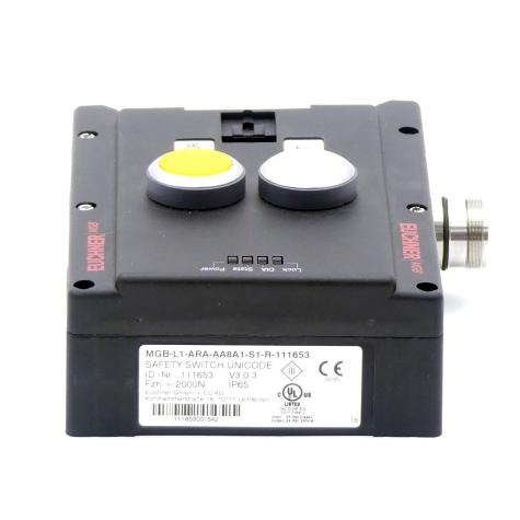 Sicherheitsschalter MGB-L1-ARA-AA8A1-S1-R MGB-L1-ARA-AA8A1-S1-R-111653 Gebraucht