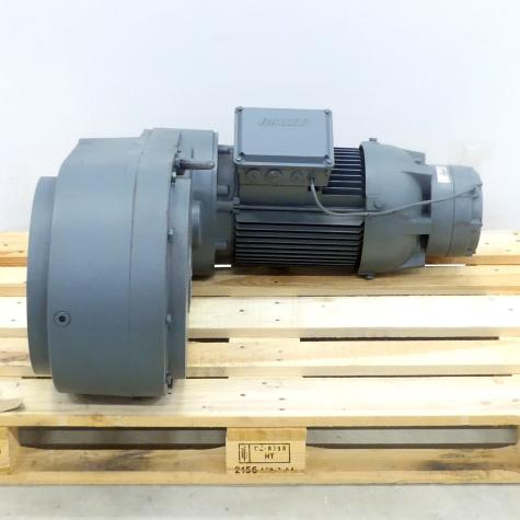 Flachgetriebemotor mit Bremse  Neu