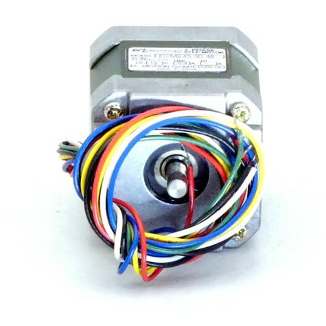 NEMA17 2-Phasen-Schrittmotor 1.8° 0.22Nm Litzen:6 0.4A 2-Wellenenden:5mm  Neu OVP