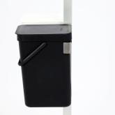 2 St. Mülleimer  à 12 Liter incl. Halter  Neu