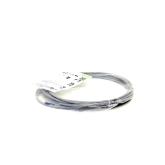 M8 female 0° A-cod. with cable  