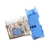 Relay with socket 90.112 10A 400 VAC Used