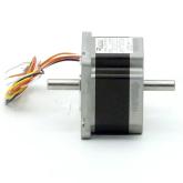 NEMA24 2-Phasen-Schrittmotor 1.8° 0.85Nm Litzen:8 3.0A 2-Wellenenden:8mm  Neu OVP