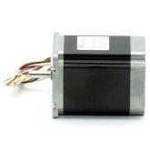 NEMA23 2-Phasen-Schrittmotor 0.9° 1.45Nm Litzen:8 3.0A Frontwelle:6.35mm  Neu OVP