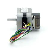 NEMA17 2-Phasen-Schrittmotor 1.8° 0.16Nm Litzen:6 0.95A Frontwelle:5mm Encoder TTL  Neu OVP