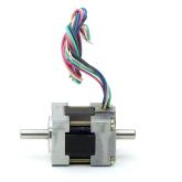 NEMA11 5-Phasen-Schrittmotor  0.72° ?Nm Litzen:5 0.8A 2-Wellenenden:?mm  Neu OVP
