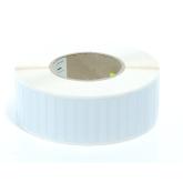 Polyester Etiketten Silber  Neu