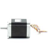 NEMA34 2-Phasen-Schrittmotor 1.8° 5.4Nm Litzen:8 4.5A Frontwelle:14mm  Neu OVP