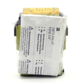Two-hand control unit P2HZ X4P 24VDC 3n/o 1n/c 