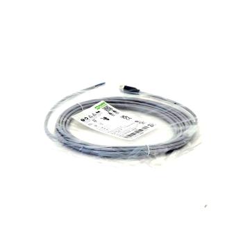 M8 female 0° A-cod. with cable 