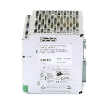 Netzgerät QUINT-PS-3x400-500AC/24DC/20 