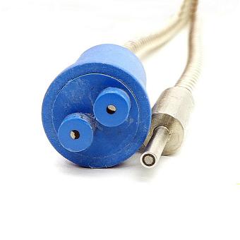 Fiber optic button 