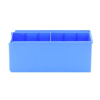 10 pieces boxes RK 300, 6 compartments, blue 