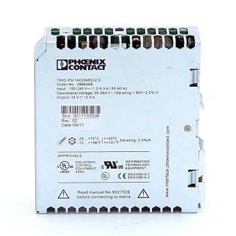 Power supply TRIO-PS/1AC/24DC/2.5 