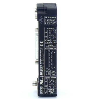 EtherCAT Box 16DI D-Sub 