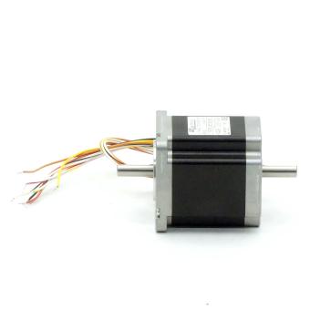 NEMA24 2-phase stepper motor 1.8° 1.75Nm Strands: 8 3.0A 2 shaft ends: 8mm  