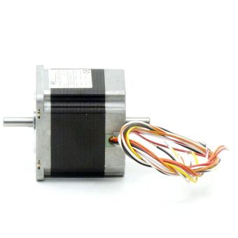 NEMA23 2-Phasen-Schrittmotor 1.8° 0.9Nm Litzen:8 1.0A 2-Wellenenden:6.35mm  