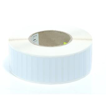 Polyester Etiketten Silber  Neu