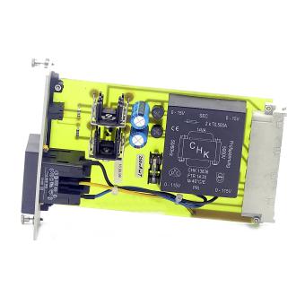 Stromversorgung des Bedienfelds  