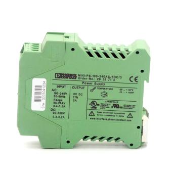 Stromversorgung MINI-PS-100-240AC/ 5DC/3 Gebraucht
