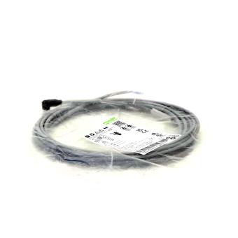 M8 female 90° A-cod. with cable 