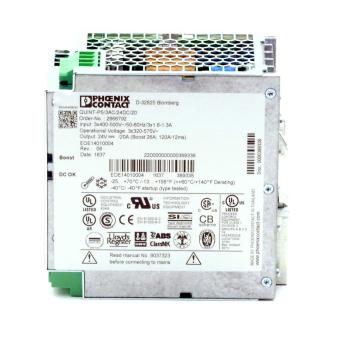 Netzgerät QUINT-PS/3AC/24DC/20  