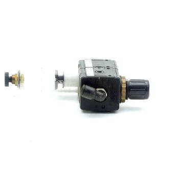 Pressure control valve and filter 