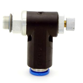 One-way flow control valve GRLA-1/8-QS-8-RS-B 