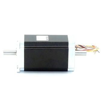 NEMA34 2-Phasen-Schrittmotor 1.8° 7.2Nm Litzen:8 6.4A 2-Wellenenden:14mm  Neu OVP