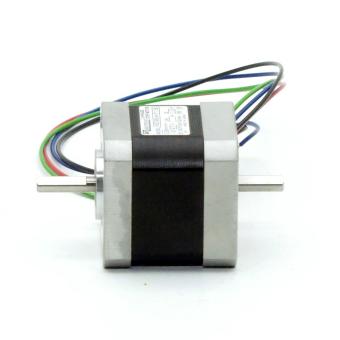 NEMA17 2-Phasen-Schrittmotor 1.8° 0.5Nm Litzen:4 1.3A 2-Wellenenden:5mm  