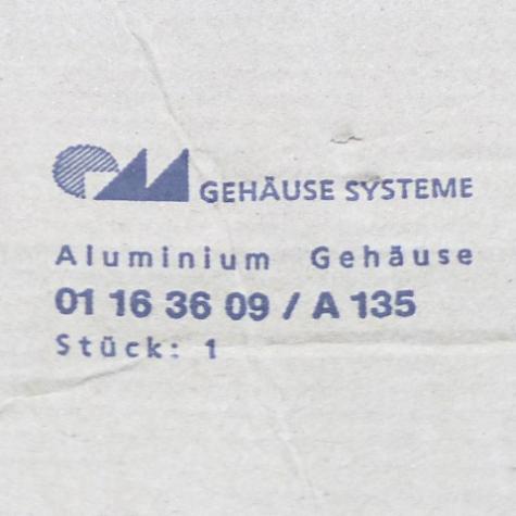 Aluminium Gehäuse A 135  