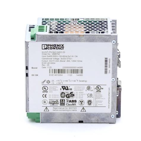 Netzgerät QUINT-PS/3AC/24DC/20  Gebraucht