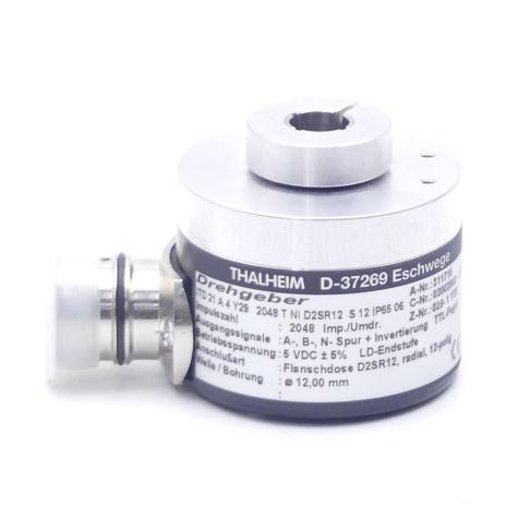 Rotary encoder  ITD 21 A 4 Y29 2048 T NI D2SR12 S 12  New FS