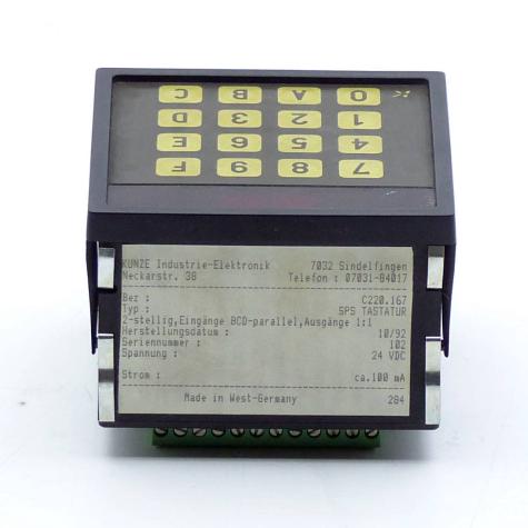SPS-Tastatur  Gebraucht