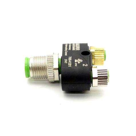 T-Stück M12 St. / 2x M8 Bu. A-kod.  Neu OVP
