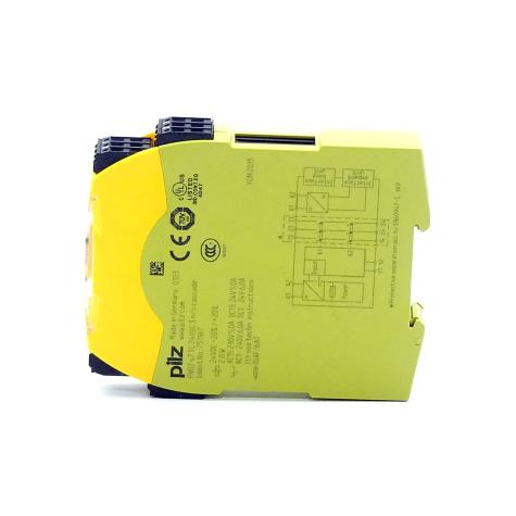 Safety relay PNOZ S7.1 C 24VDC 3N/O PNOZ S7.1 C 24VDC 3N/O CASCADE Used