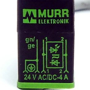 Ventilstecker MSUD C-8mm mit Kabel PUR-JZ 3x0,75 grey UL,CSA + drag chain 3m Neu OVP