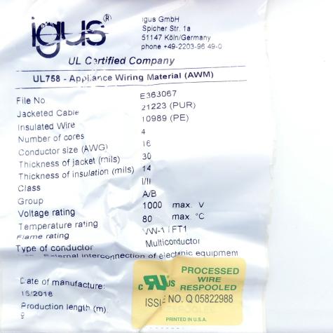 Power cable assembled i6FX8002-5CA01 New