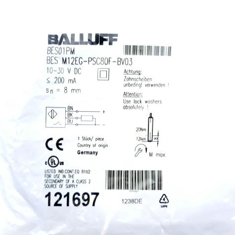 Inductive Sensor BES01PM New FS