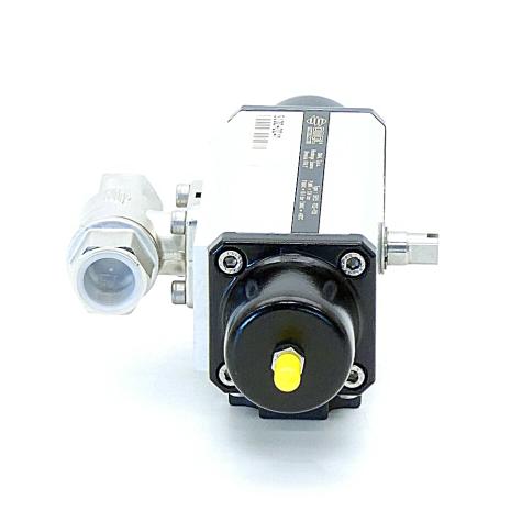 Pneumatic actuator with ball valve  Used