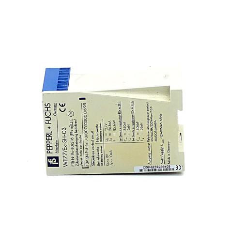 Trennschalter WE77/Ex-SH-03 Gebraucht