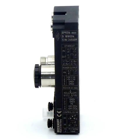 EtherCAT Box 4/4-channel power distribution  Gebraucht