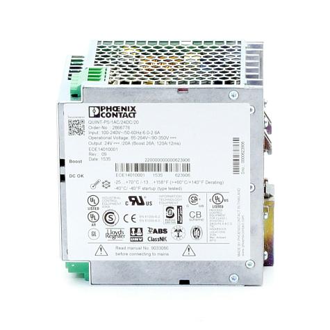 Primär getaktete Stromversorgung QUINT POWER Quint-PS/1AC/24DC/20 Gebraucht