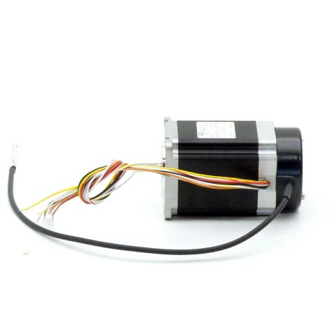 NEMA23 2-phase stepper motor 1.8° 1.35Nm Strands: 8 3.0A Front shaft: 6.35mm Encoder line driver  New FS